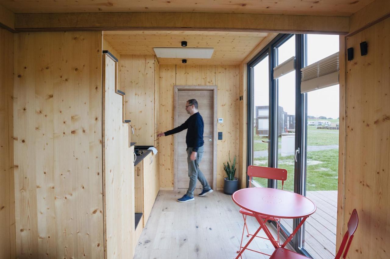Tiny House Nature 12 Innenlage - Green Tiny Village Harlesiel Каролинензил Екстериор снимка